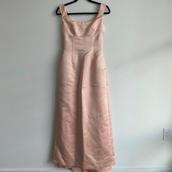 BCBG MAXAZRIA Baby Pink Prom Dress - Picture 3 of 5